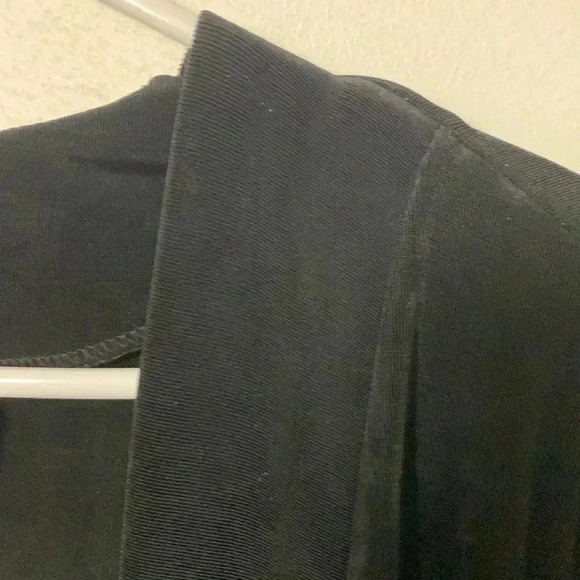 Vintage NWT Piccadilly Open Cardigan w Sparkles Holiday Season Black Size Large - Picture 15 of 16